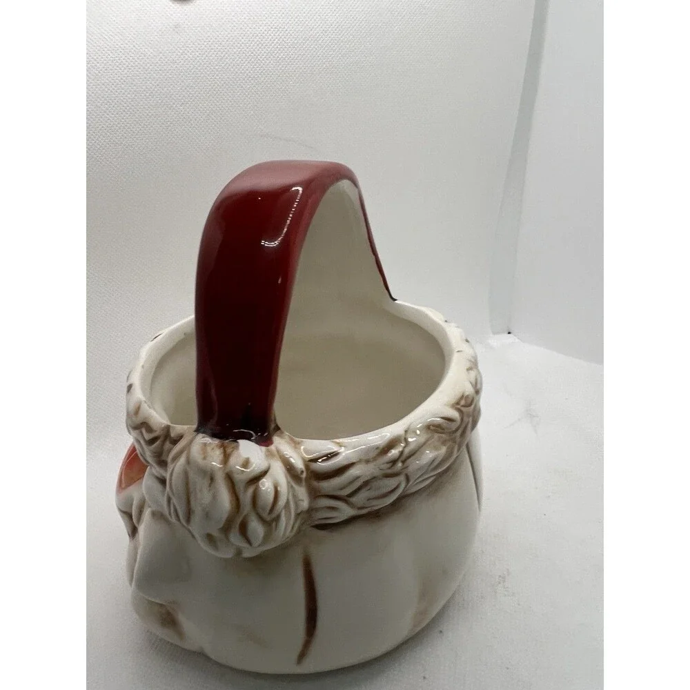 Holiday at Home earthenware santa